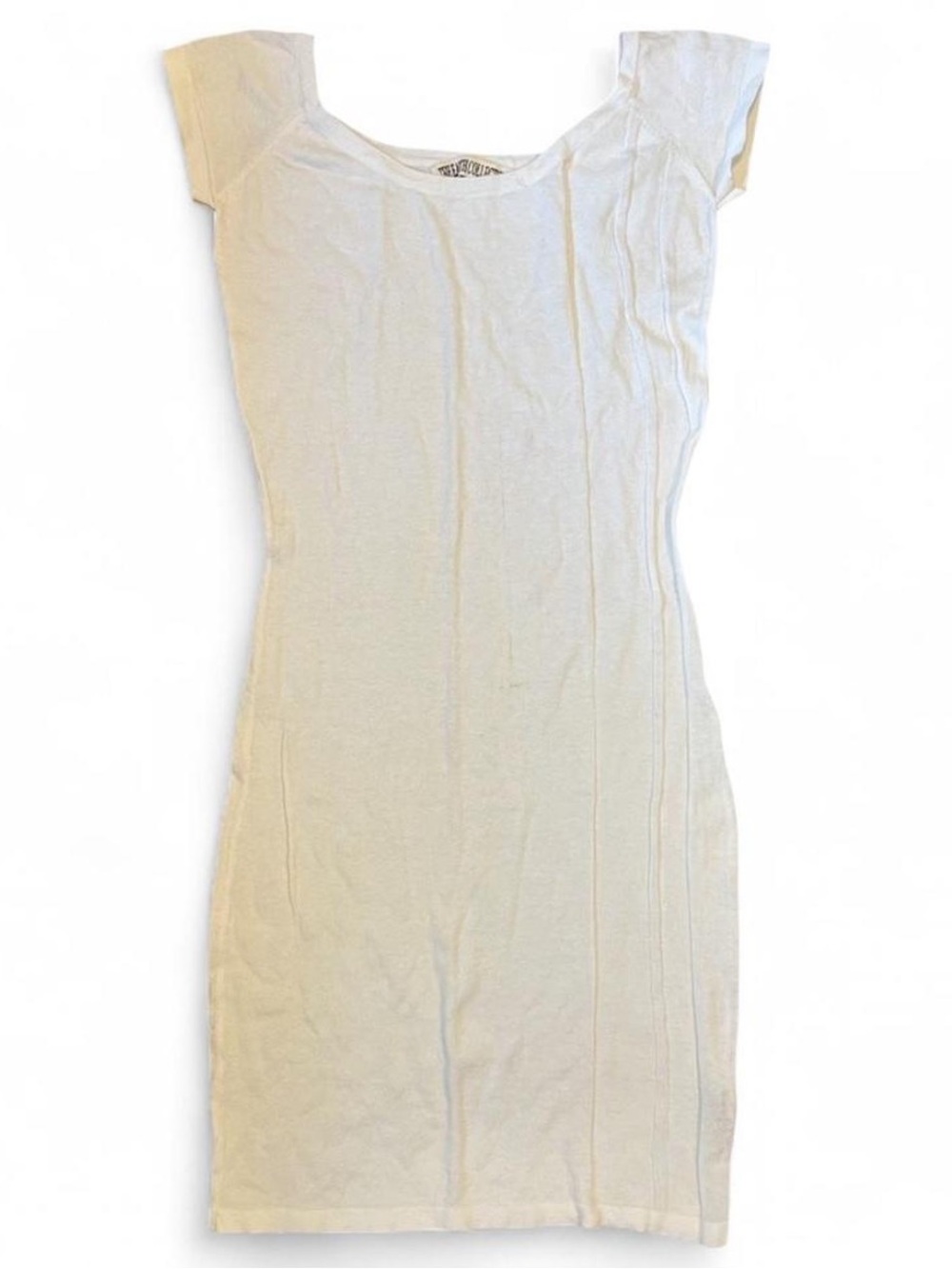 The Earth Collection 100% Raw Organic Combed Cotton Bodycon Dress SZ S NWOT